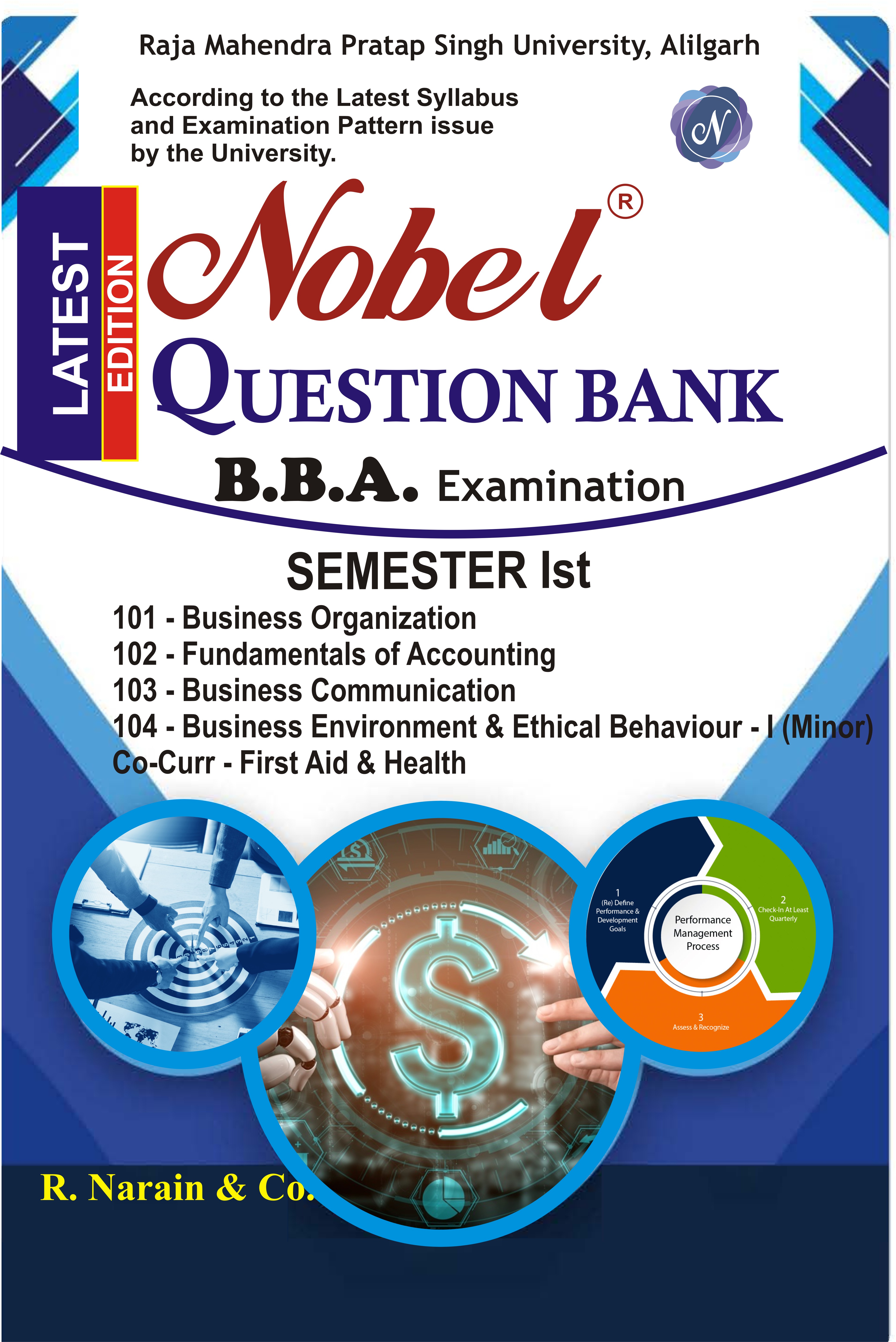 BBA - Ist Sem. Nobel Q/B [Aligarh University]